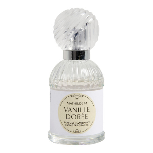 Estuche de perfume de ambiente y vela perfumada Trésor de Fleurs - Vanille Dorée