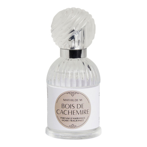 Coffret parfum d'ambiance et bougie parfumée Trésor de Fleurs - Bois de Cachemire