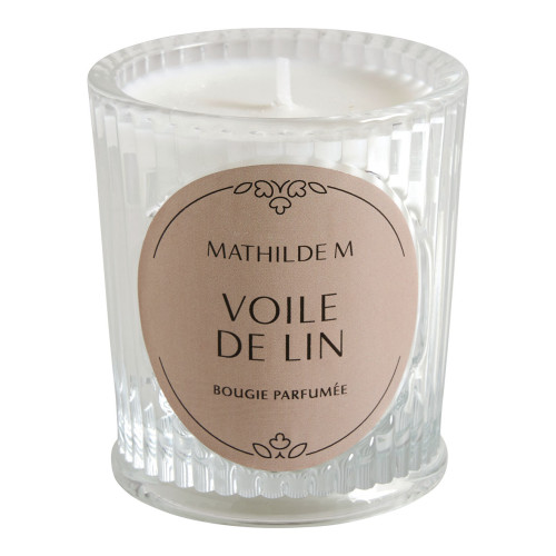 Coffret parfum d'ambiance et bougie parfumée Trésor de Fleurs - Voile de Lin