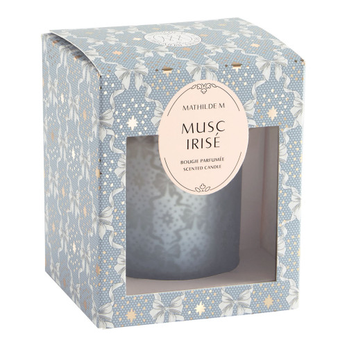 Rubans de Fête scented candle, 160 g – Musc Irisé
