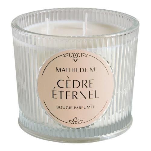 Bougie parfumée Les Intemporelles 400 g - Cèdre Éternel