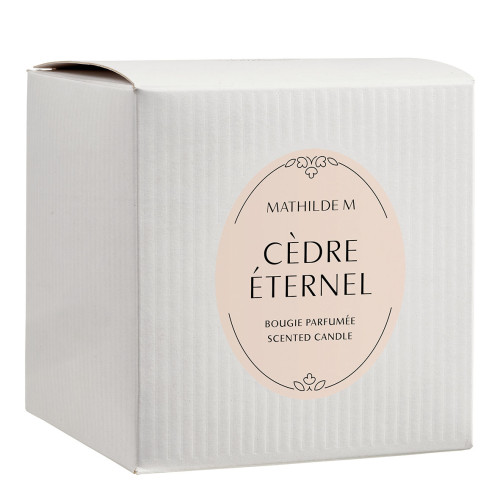 Bougie parfumée Les Intemporelles 400 g - Cèdre Éternel