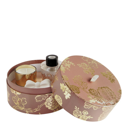 Estuche con difusor de perfume con lazo y vela perfumada Trésor de Fleurs - Marquise