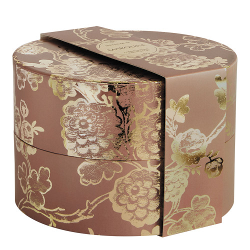 Cofanetto diffusore di profumo con fiocco e candela profumata Trésor de Fleurs - Marquise