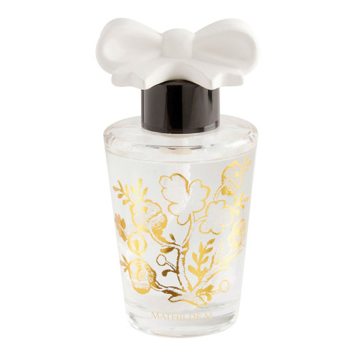 Trésor de Fleurs Bow fragrance diffuser and scented candle gift set - Bois de Cachemire