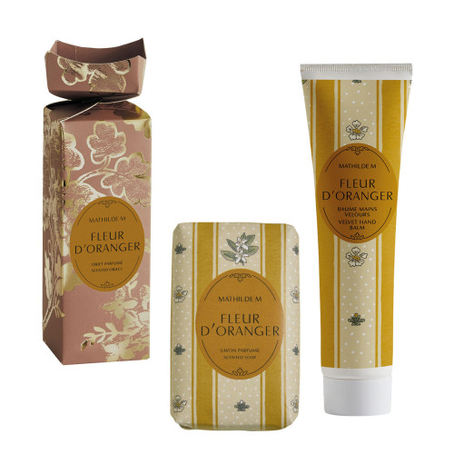 Trésor de Fleurs hand balm and soap gift set - Fleur d'Oranger