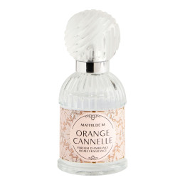 Pochette parfum d'ambiance, bracelet et décor parfumé Rubans de Fête - Orange Cannelle