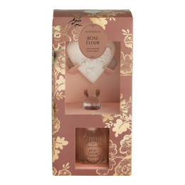 Trésor de Fleurs Fragrance Diffuser and Scented Decoration Gift Set - Rose Élixir