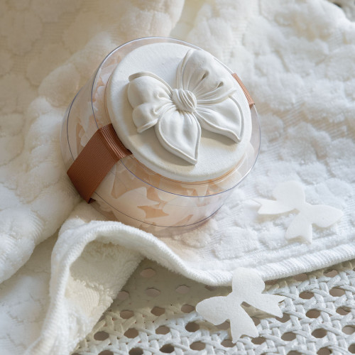 Caja de láminas de jabón Lacitos nude - Aroma de rosa
