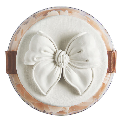 Scatola di fogli di sapone Piccoli Fiocchi color nude - Profumo di Rosa