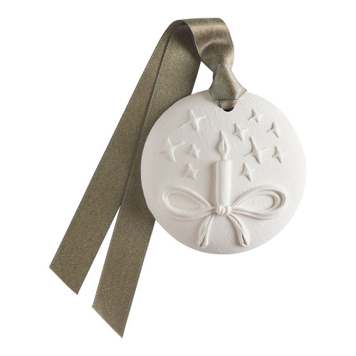 Rubans de Fête scented Christmas ornament set - Musc Irisé