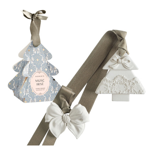 Estuche de sorpresas perfumadas en forma de abeto Rubans de Fête - Musc Irisé
