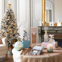Coffret Surprises parfumées Sapin Rubans de Fête - Orange Cannelle