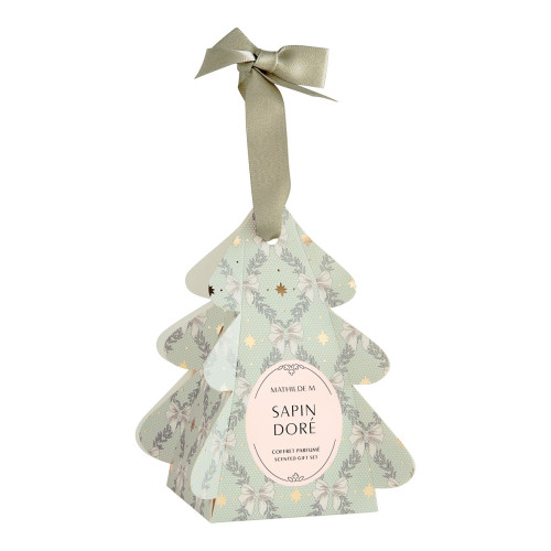 Estuche Sorpresas Perfumadas Árbol de Navidad Rubans de Fête - Sapin Doré