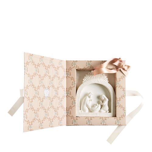 Crèche de Noël parfumée Rubans de Fête - Orange Cannelle