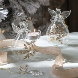 Décoration Éclat d'Ange à suspendre en verre