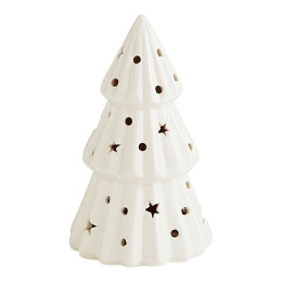Decorative ceramic Christmas tree with LEDs - Large