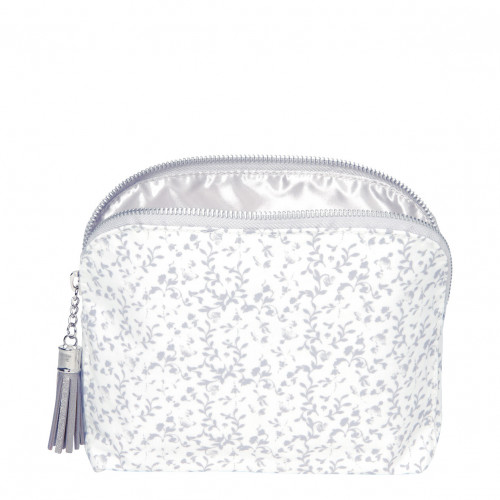 Trousse de toilette Élégante Courtisanes grise - Petit modèle Trousse de toilette Élégante Courtisanes grise - Petit modèle
