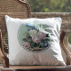 Coussin Fleurs d'Astrée