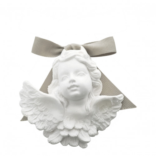 Scented Cherub Head Decor - Poudre de Riz