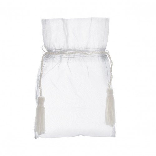 Saco de organza com cordão
