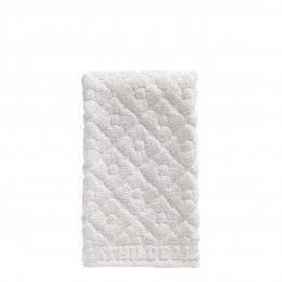 Serviette invité Douceur Florale blanc