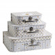 Set of 3 Little King Suitcases