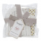 Conjunto de 2 babetes Petite Reine