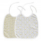 Conjunto de 2 babetes Petit Roi