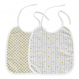 Set of 2 Little King bibs