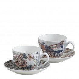 Coffret de 2 tasses à thé Madame de Pompadour