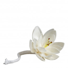 Fleur de lotus en manioc pour diffuseur de parfum d'ambiance