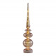 Large Pink Luminous Mercury Glass Ornament
