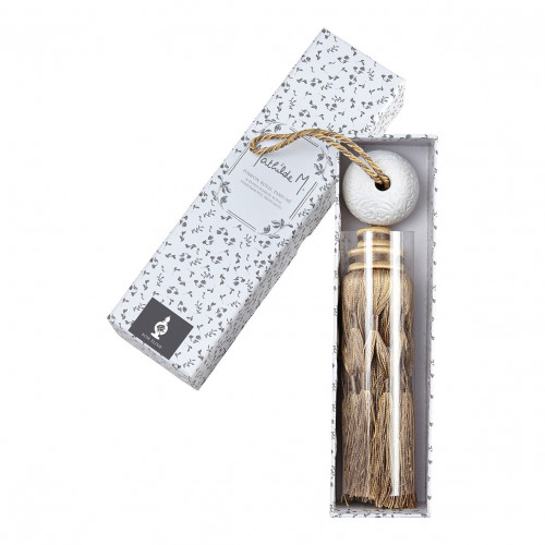 Pompon parfumé Royal or - Rose Élixir