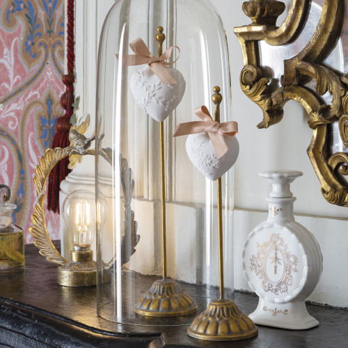 Golden display stand for scented decor - Small model