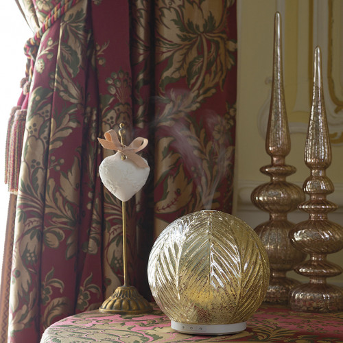 Présentoir doré pour décor parfumé - Petit modèle